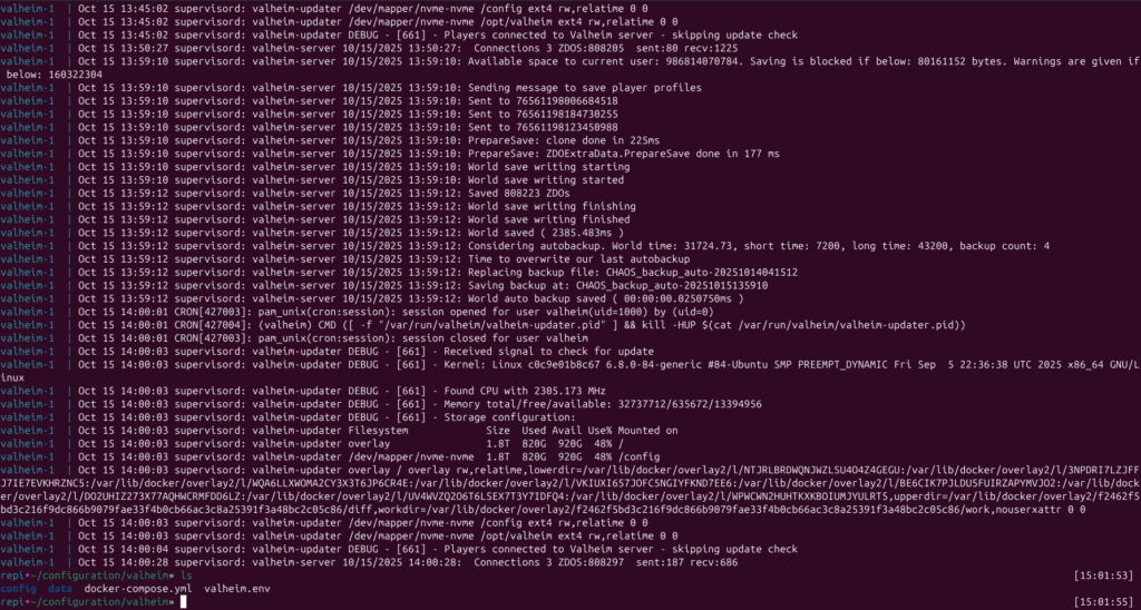 Running Valheim Server on Ubuntu